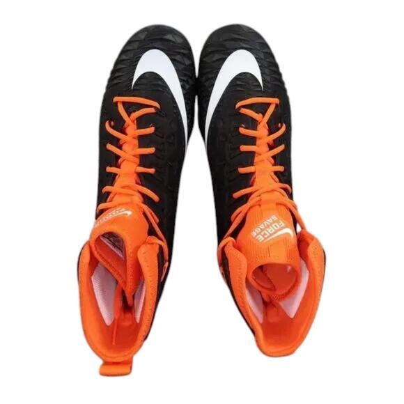 Nike Shoes Mens 14.5 Cleats Football Force Savage Elite TD Sport High Top Orange main image 6